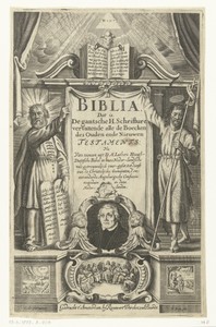 Mozes, Christus en portret Maarten Luther