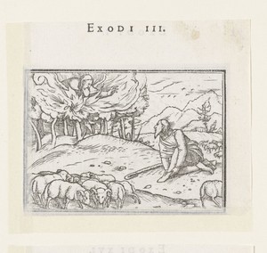 Mozes en de brandende braamstruik