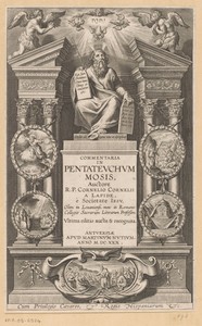 Mozes en vijf scènes uit de Pentateuch