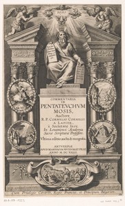 Mozes en vijf scènes uit de Pentateuch