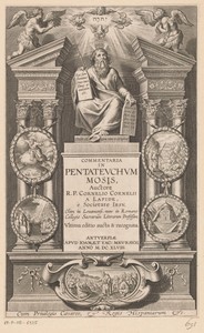 Mozes en vijf scènes uit de Pentateuch
