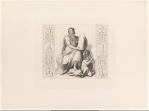 Mozes met de tafelen der wet