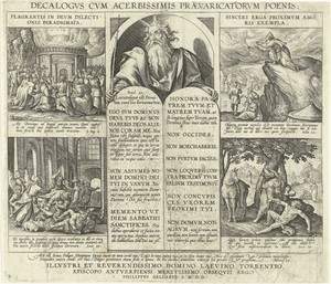 Mozes met de Tien Geboden