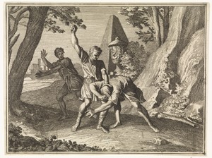 Mozes verslaat de Egyptenaar