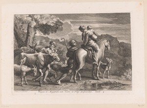 Mozes vertrekt met zijn vrouw en kinderen naar Egypte