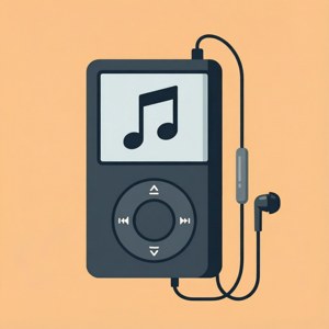 MP3 Player Flat Icon