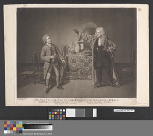 Mr. Foote and Mr. Weston in the Characters of the President and Dr. Last