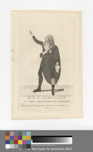 Mr. H. E. Johnston in the Character of Hamlet