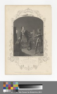 Mr. Macready as Hamlet and Mr. Stuart as the Ghost - "Hamlet," Act I, Scene V