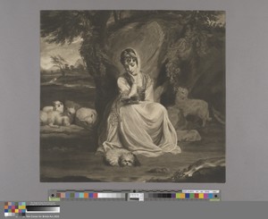 Mrs. Frances Ann Crewe as St. Geneviere
