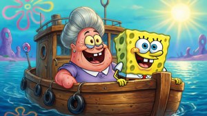 Mrs Puff & SpongeBob Laugh