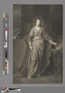 Mrs. Yates, in the Character of the Tragic-Muse