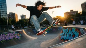 MTV Skateboarder Jump