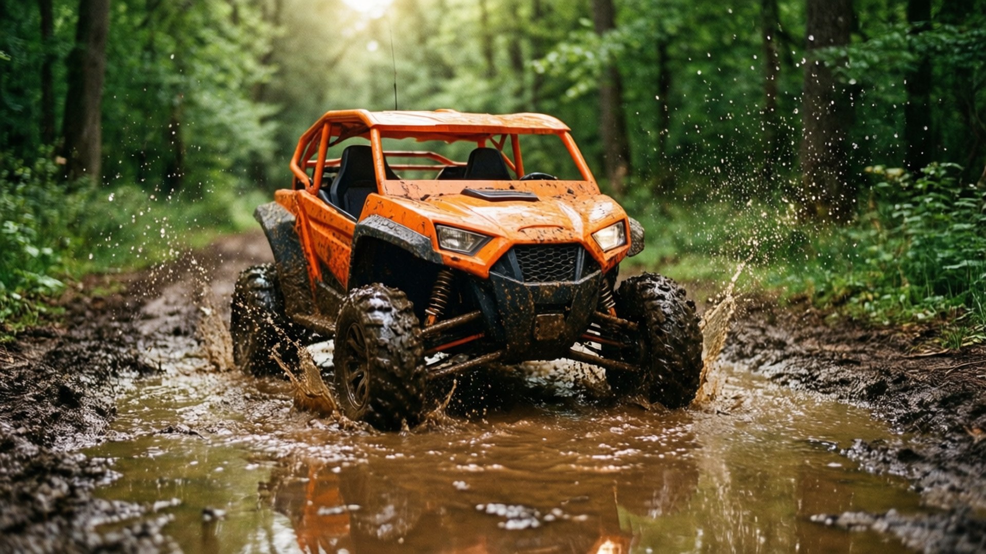 Mud Splash Adventure by Wallpapers.art Studio