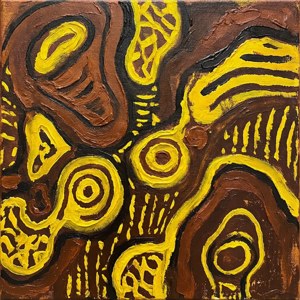 Mudcloth Abstract Art