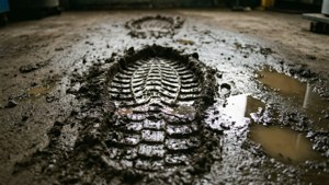 Muddy Boot Prints