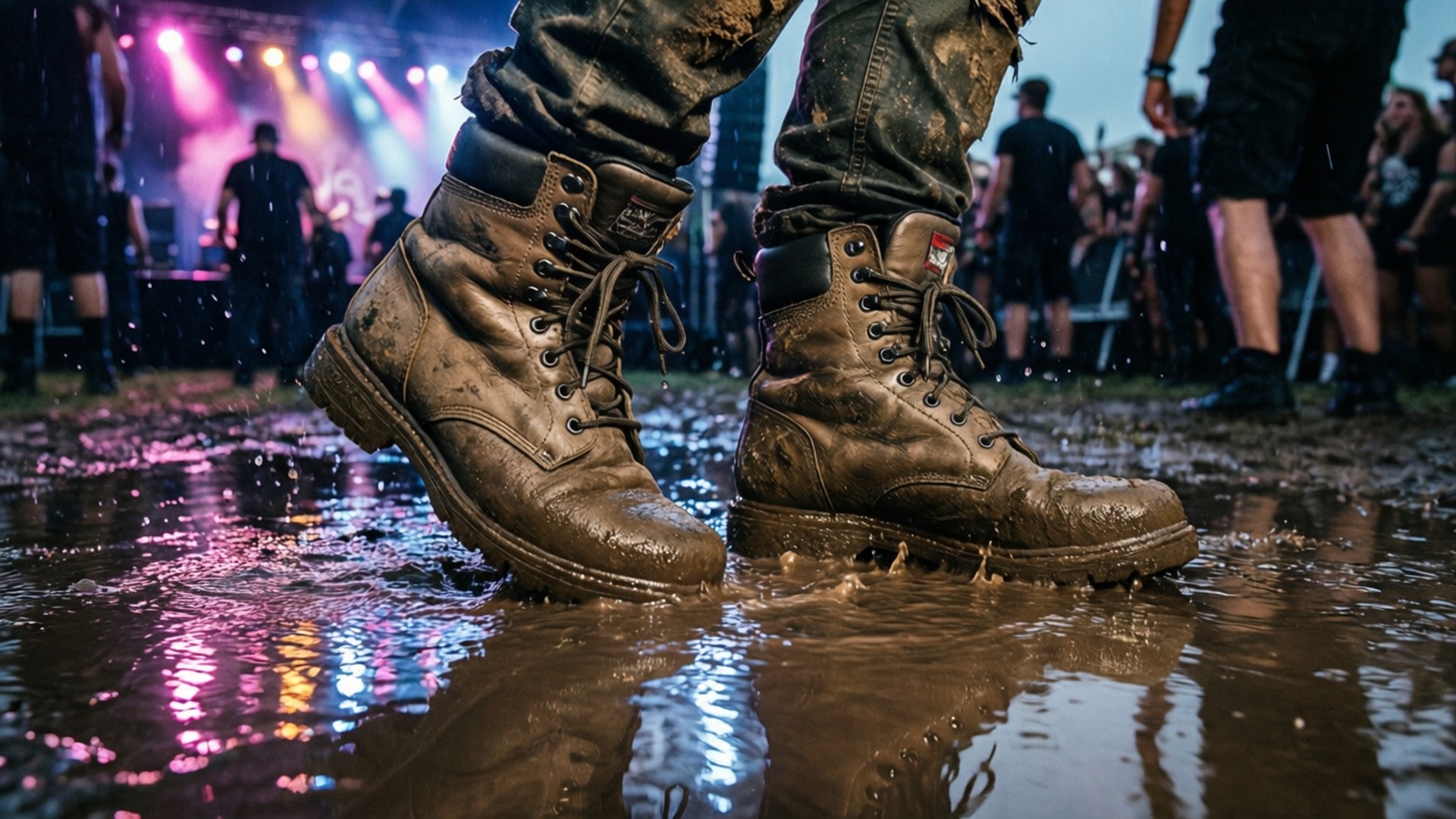 Muddy Dance Floor by Wallpapers.art Studio