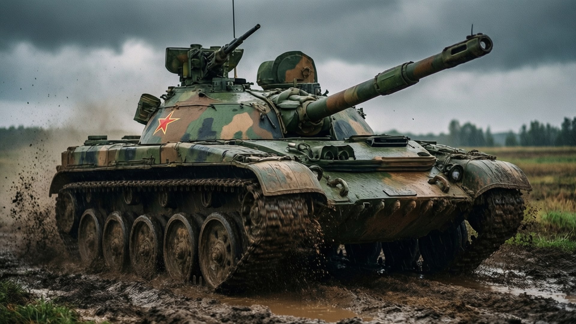 Muddy Field Advance by Wallpapers.art Studio