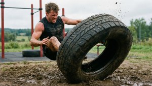 Muddy Tire Flip