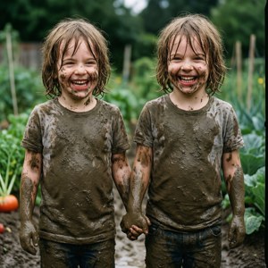 Muddy Twin Fun