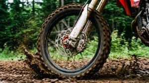 Muddy Wheel Close-Up