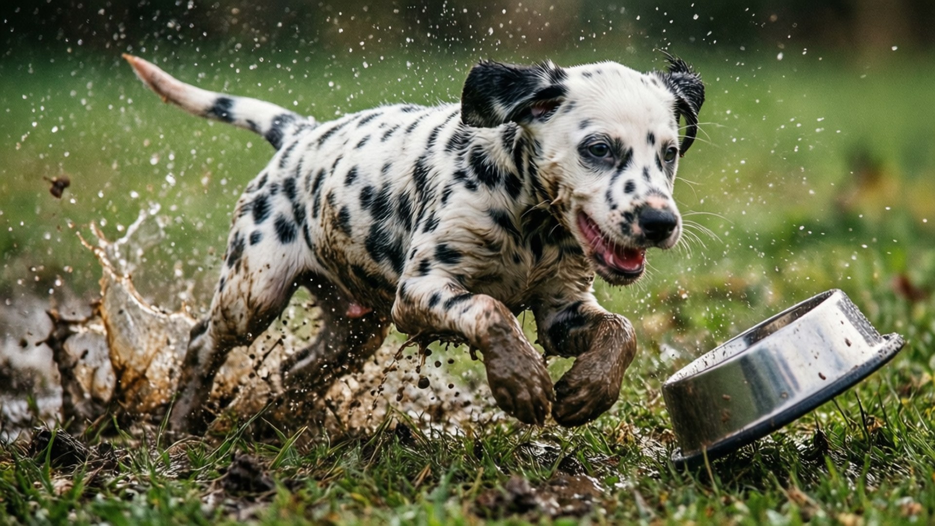 Muddy Zoomies by Wallpapers.art Studio