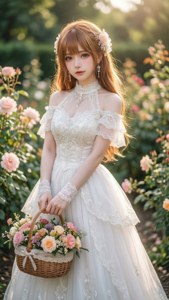 Mugi in the Garden