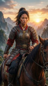 Mulan's Warrior Ride