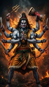 Multi-Armed Warrior Shiva