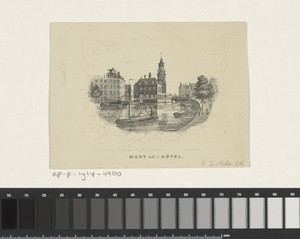 Munt in Amsterdam met hotel