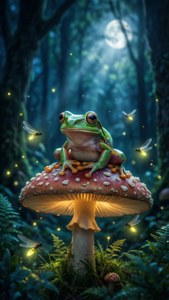 Mushroom Forest Peepo