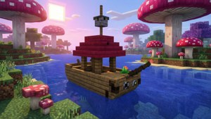 Mushroom Island Float