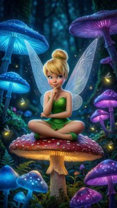 Mushroom Night Magic