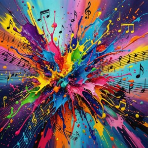 Music Abstract Art