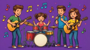 Music Friends Clipart