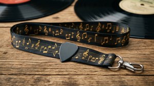 Music Themed Lanyard