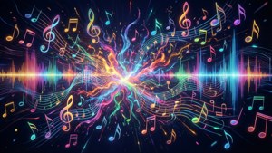 Musical Note Explosion