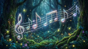 Musical Notes Forest