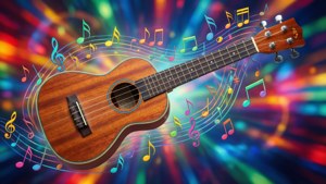 Musical Notes Ukulele