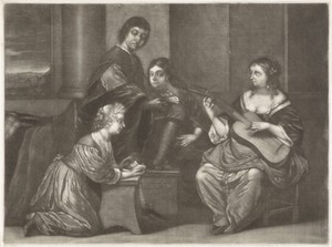 Musicerend gezelschap