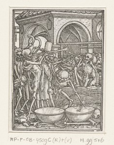 Musicerende skeletten uit Dodendans