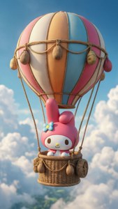 My Melody Balloon Flight
