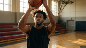 Myles Turner Free Throw Focus
