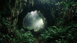 Mysterious Cave Entrance