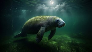 Mysterious Lagoon Manatee