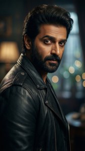 Mysterious Leather Jacket