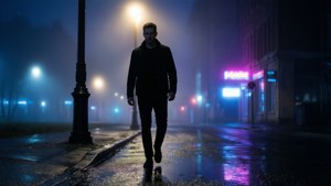 Mysterious Night Walker