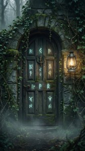 Mysterious Old Door