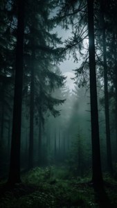 Mystic Dark Forest