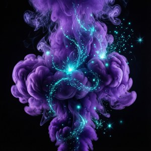 Mystic Purple Poof